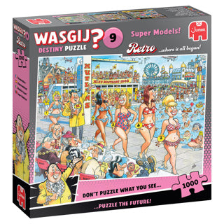 Jumbo - wasgij retro destiny 9 - top modèles ! - Puzzle de 1000 pièces - Puzzle