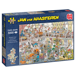 Puzzle Jan van Haasteren - la rénovation, 3000 pcs.