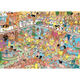 Jan van Haasteren - sur des charbons ardents - puzzle de 1000 pièces - puzzle