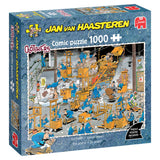 Puzzle Jan van Haasteren - voitures anciennes - c'est parti ! - 1000 pièces.