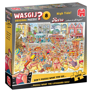 Jumbo wasgij rétro original 8 puzzle - inondation !, 1000 pcs.