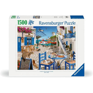 Ravensburger puzzle chats de mykonos 1500 pièces
