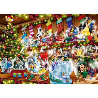 Disney Ravensburger puzzle Paradis des boules de neige 1000 pièces