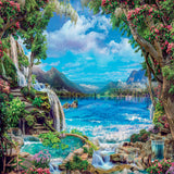 Clementoni puzzle paradis sur terre, 2000 pcs.