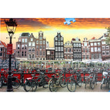 Ravensburger puzzle Amsterdam hangar à vélos 1000 pièces