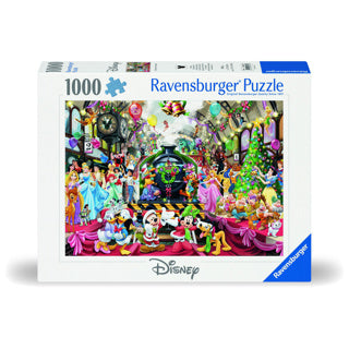 Puzzle Disney Ravensburger Tous à bord pour Noël 1000 pièces