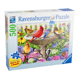 Puzzle Ravensburger au bain d'oiseaux - puzzle - 500 pièces