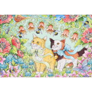 Ravensburger puzzle amitié chat 1000 pièces