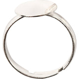 Bague d'entreprise Creativ pour le doigt, plaquée argent, 3 pièces 1 boîte