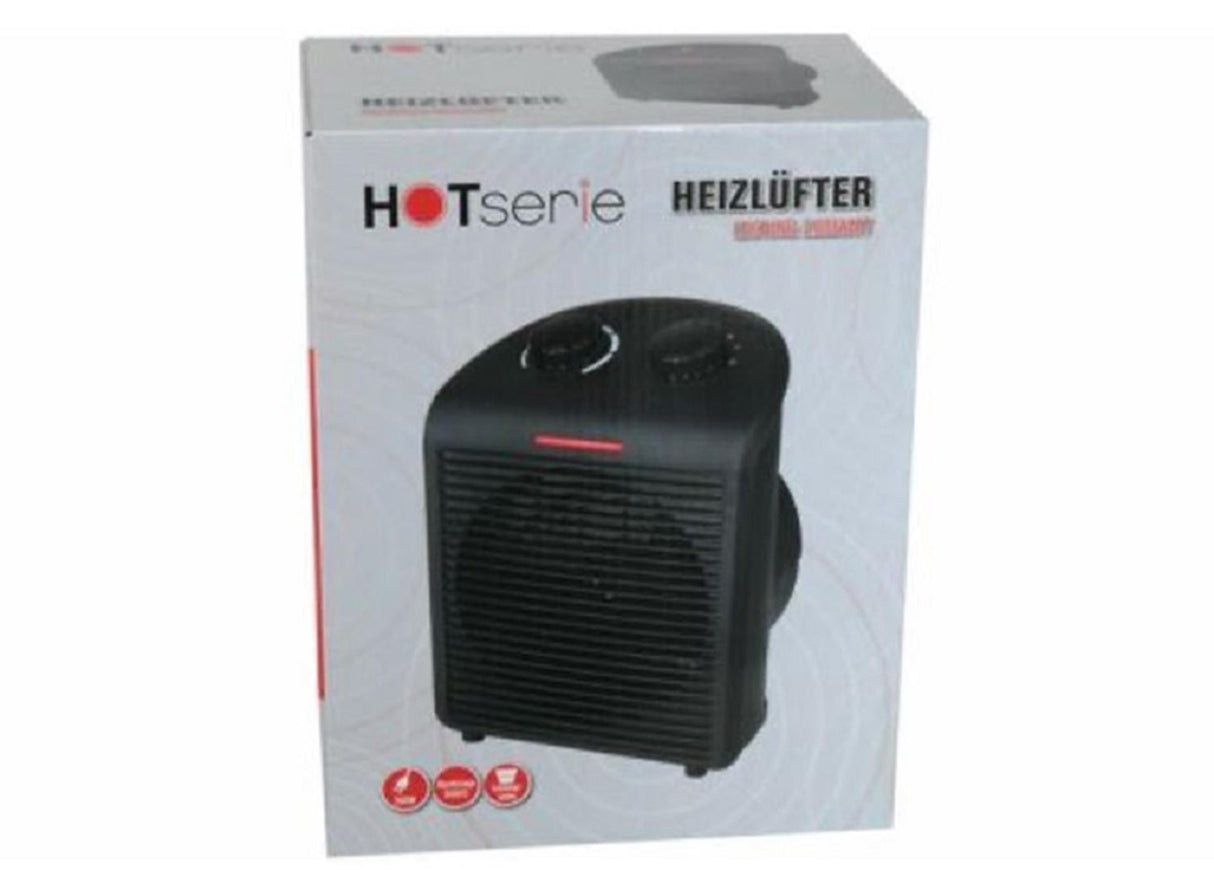 Aérotherme Abi 2000w noir 2 positions