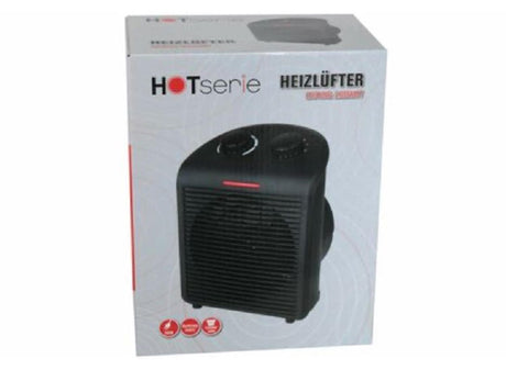 Aérotherme Abi 2000w noir 2 positions