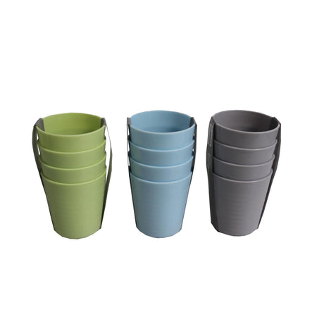 Gobelet plastique 25cl ø7,5xh8,5cm lot de 4 pièces