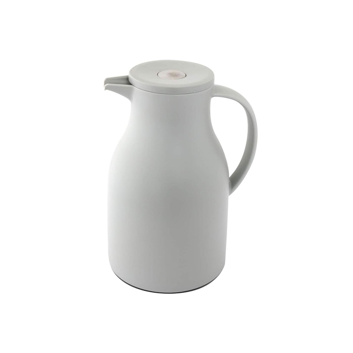 Pichet isotherme en plastique 1l avec bouton poussoir