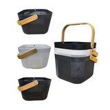 Panier en plastique 24,5x24xh17,5cm