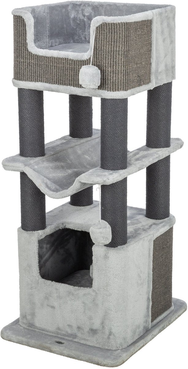 Trixie arbre à chat Lucano XXL gris clair gris foncé