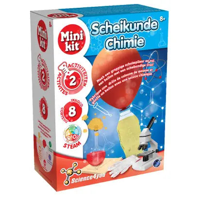 Science4you ensemble d'expériences de chimie mini