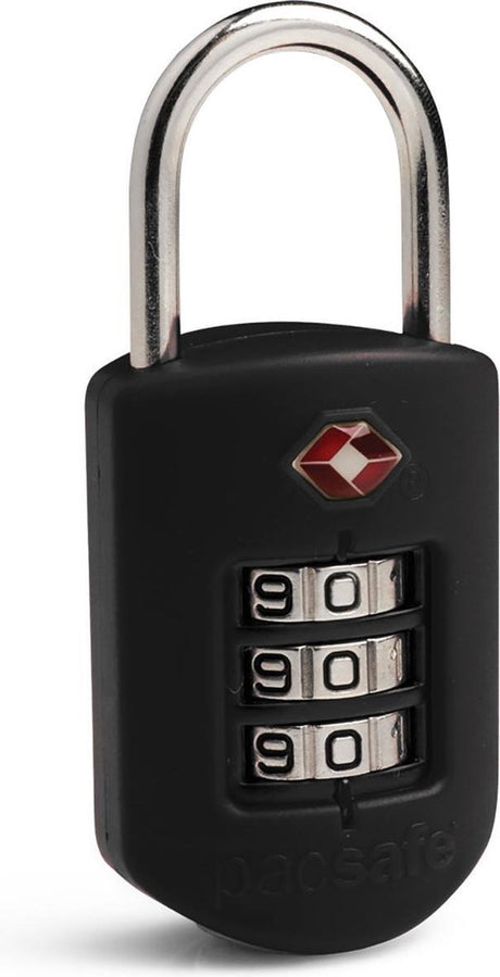 Pacsafe prosafe 1000-tsa serrure à valise 3 chiffres-serrure de voyage-serrure à bagages-serrure à bagages usa-noir (noir)