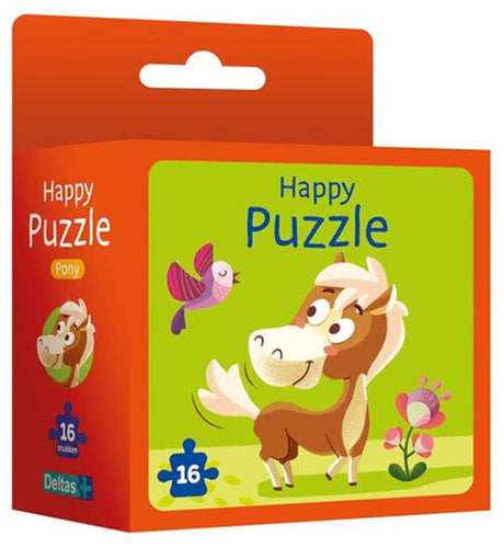 Puzzle heureux Deltas - poney