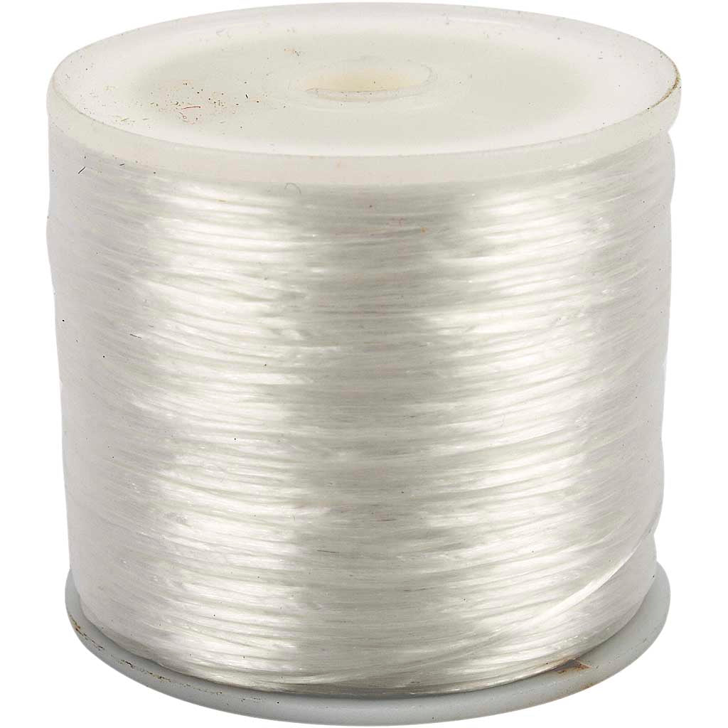 Cordon élastique Creativ company, plat, épaisseur 1 mm, 100 m 1 rouleau