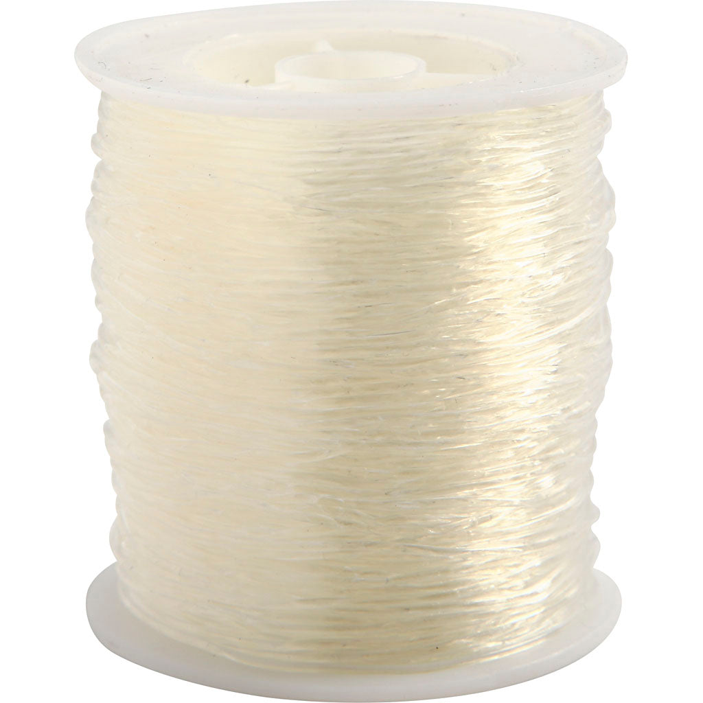 Cordon élastique Creativ company, rond, épaisseur 1 mm, 50 m 1 rouleau