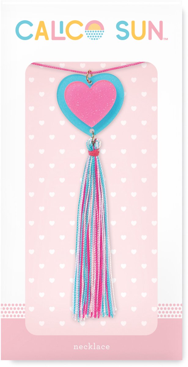 Calico soleil alexa collier coeur