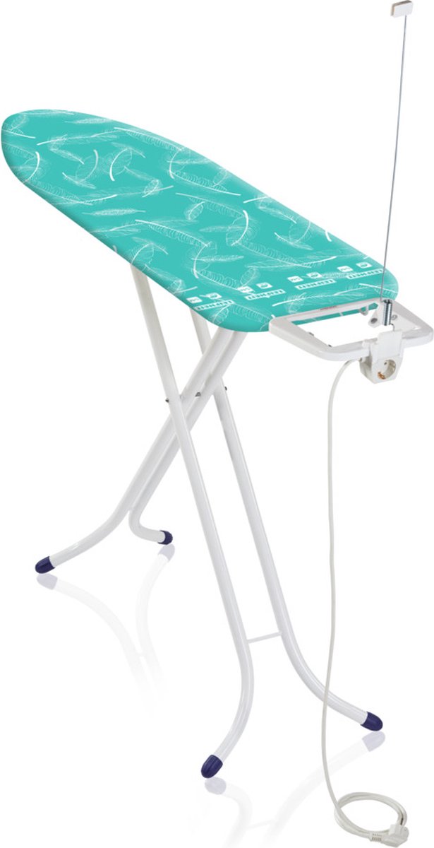 Leifheit planche à repasser air board m - compact plus - 120 x 38 cm