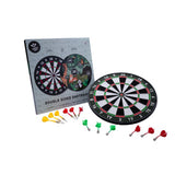 Jeu de fléchettes magnétique double face animaux