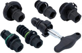 Ks tools ks-tools jeu d'inserts de service d'huile jeu de profils spéciaux d'huile 6 pièces. 3 8