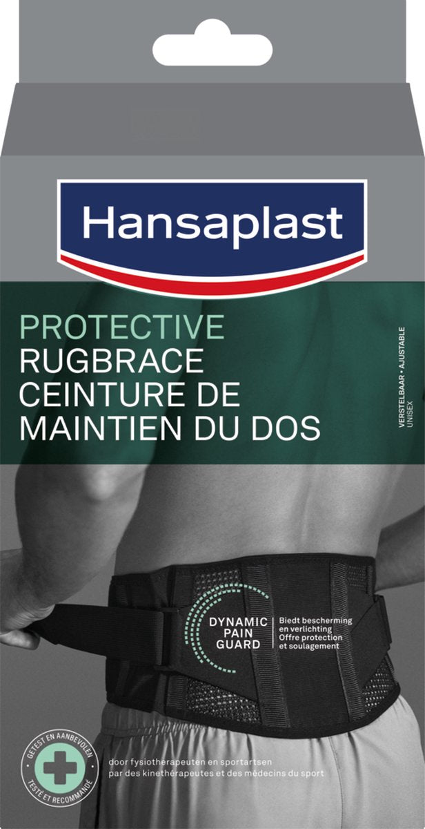 Elastoplast protection dorsale sport - attelle lombaire - support dorsal - réglable - noir - 1 pièce