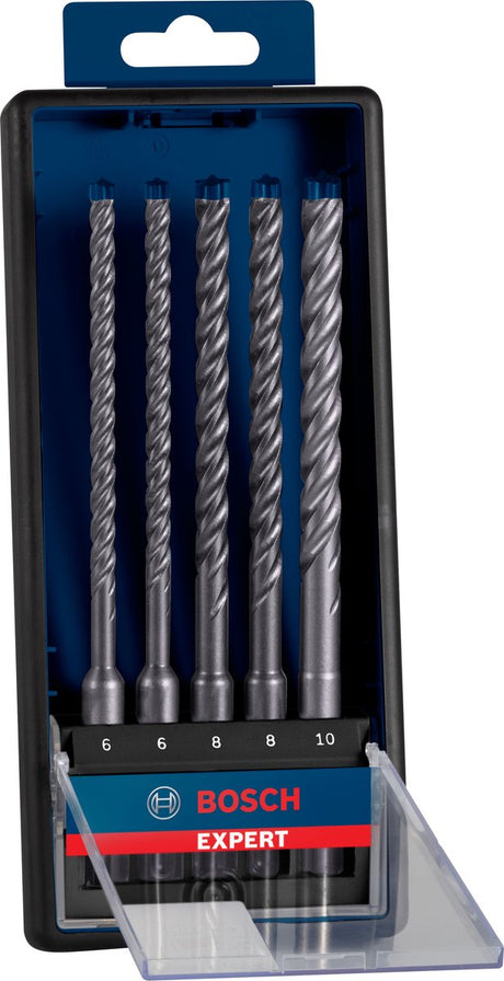 Bosch accessoires expert sds plus-7x marteau perforateur 6 6 8 8 10 mm 5 pièces - 2608900198