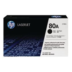 Cartouche de toner hp cf280a no. 80a noir