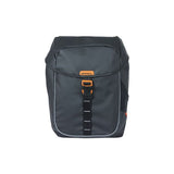 Basil Miles Tarpaulin - Sac à vélo double, étanche, 34L, orange noir