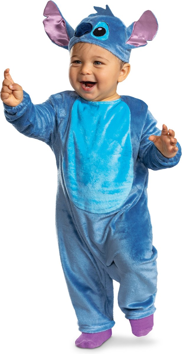 Déguisement Disney - Lilo Stitch, costume Stitch enfant de luxe, taille (12-18 mois), bébé