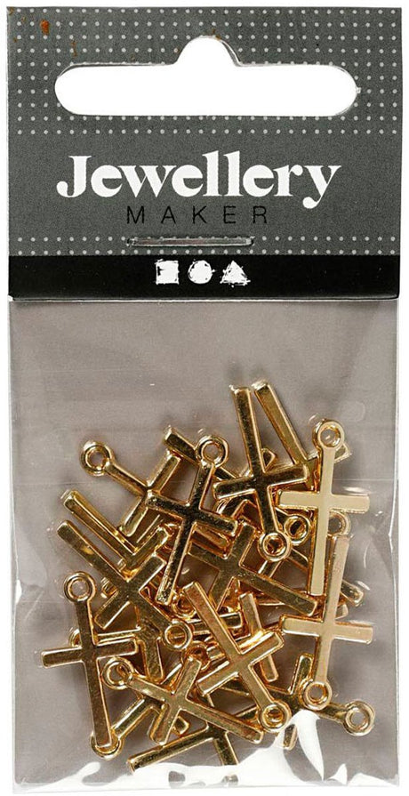 Société créative https: www.ccobby.nl pendentif-taille-10x18-mm-plaqué-or-20-pièces-1-boîte