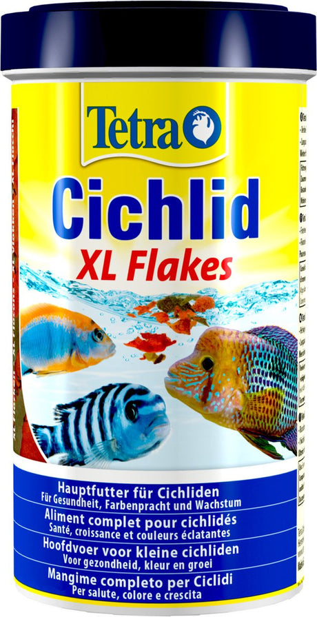 Flocons Tetra cichlid xl - nourriture pour poissons - 500 ml