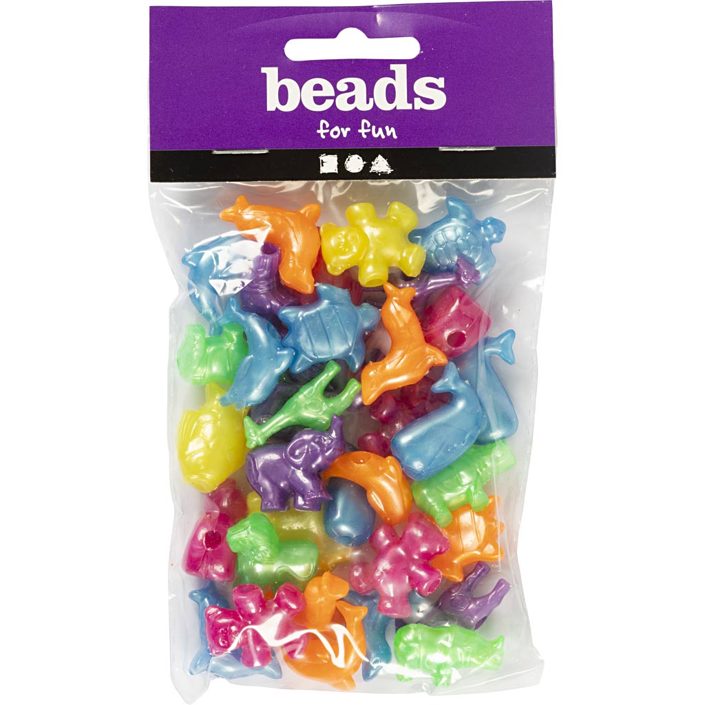 Creativ company perles figurines animaux, 125ml