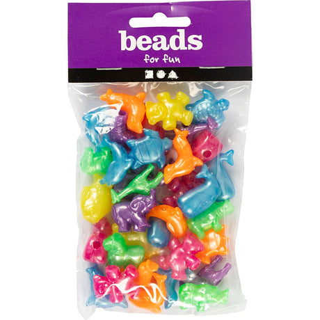 Creativ company perles figurines animaux, 125ml