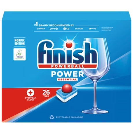 Pastilles pour lave-vaisselle Finish Power Essential 26 pièces