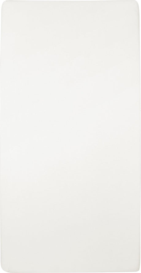 Drap-housse Meyco baby uni pour berceau - blanc cassé - 40x80 90cm
