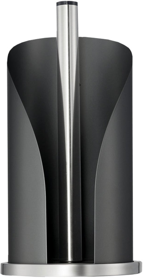 Porte-rouleau de cuisine Wesco | porte-rouleau de papier | métal - noir | porte-rouleau de papier toilette