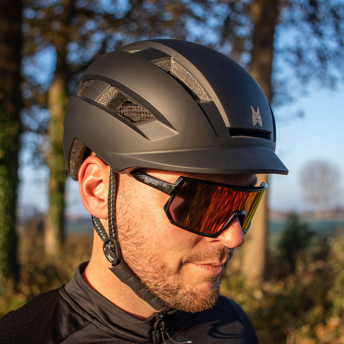 Déplacement de la ville du casque de vélo (L XL)