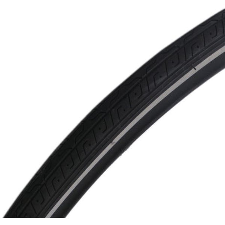 Pneu de pneu de charcuterie 27 x 1¼ 32-630 noir avec réflexion