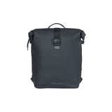 Basil Soho Nordlicht Bicycle Sac à dos - Black Modern Backpack avec éclairage LED pour le vélo électrique pour hommes pour femmes - Imperpose - 17L - noir