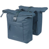 Basil sac de vélo double brooklyn 41l 14 x 30 x 37 cm - bleu