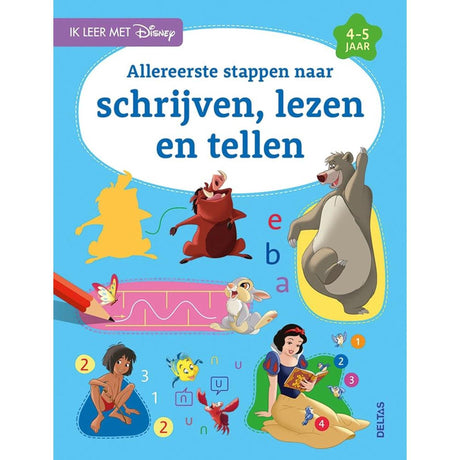 Deltas Disney J'apprends avec - écrire, lire et compter (4-5 ans)
