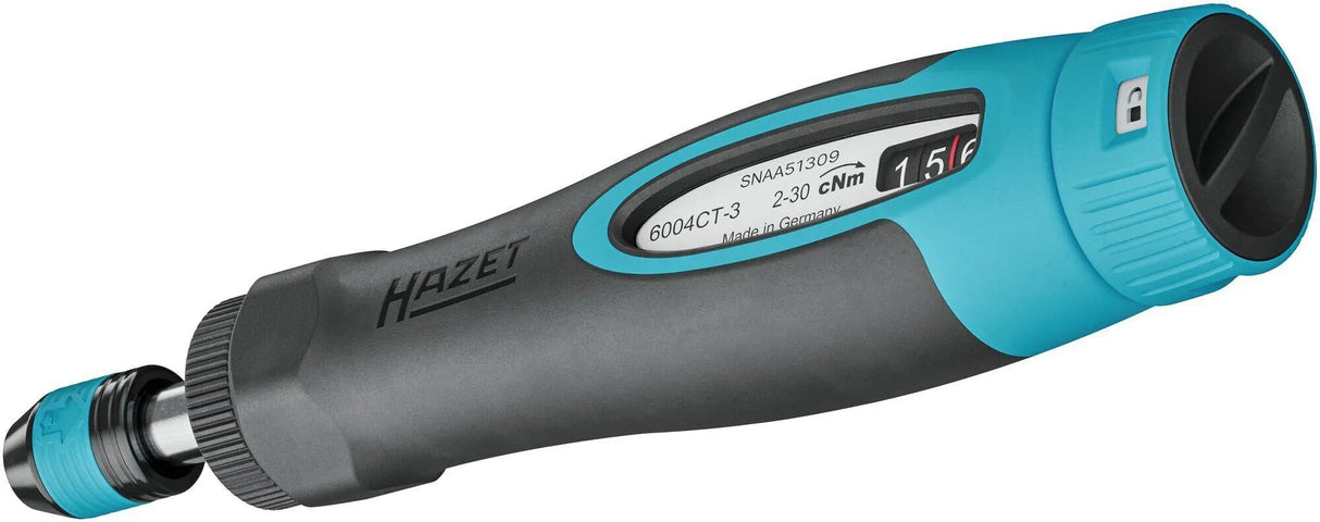 Tournevis clé dynamométrique Hazet Tournevis dynamométrique 6004ct