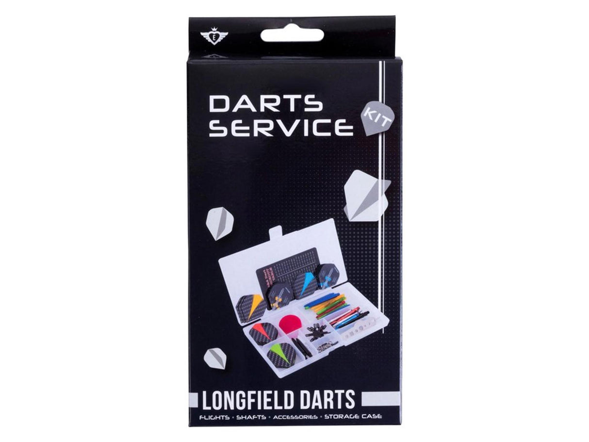 Jeu d'accessoires de fléchettes Longfield 141 pièces