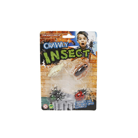 Toys Amsterdam coureurs de fenêtre insectes junior 5 cm 4 pièces
