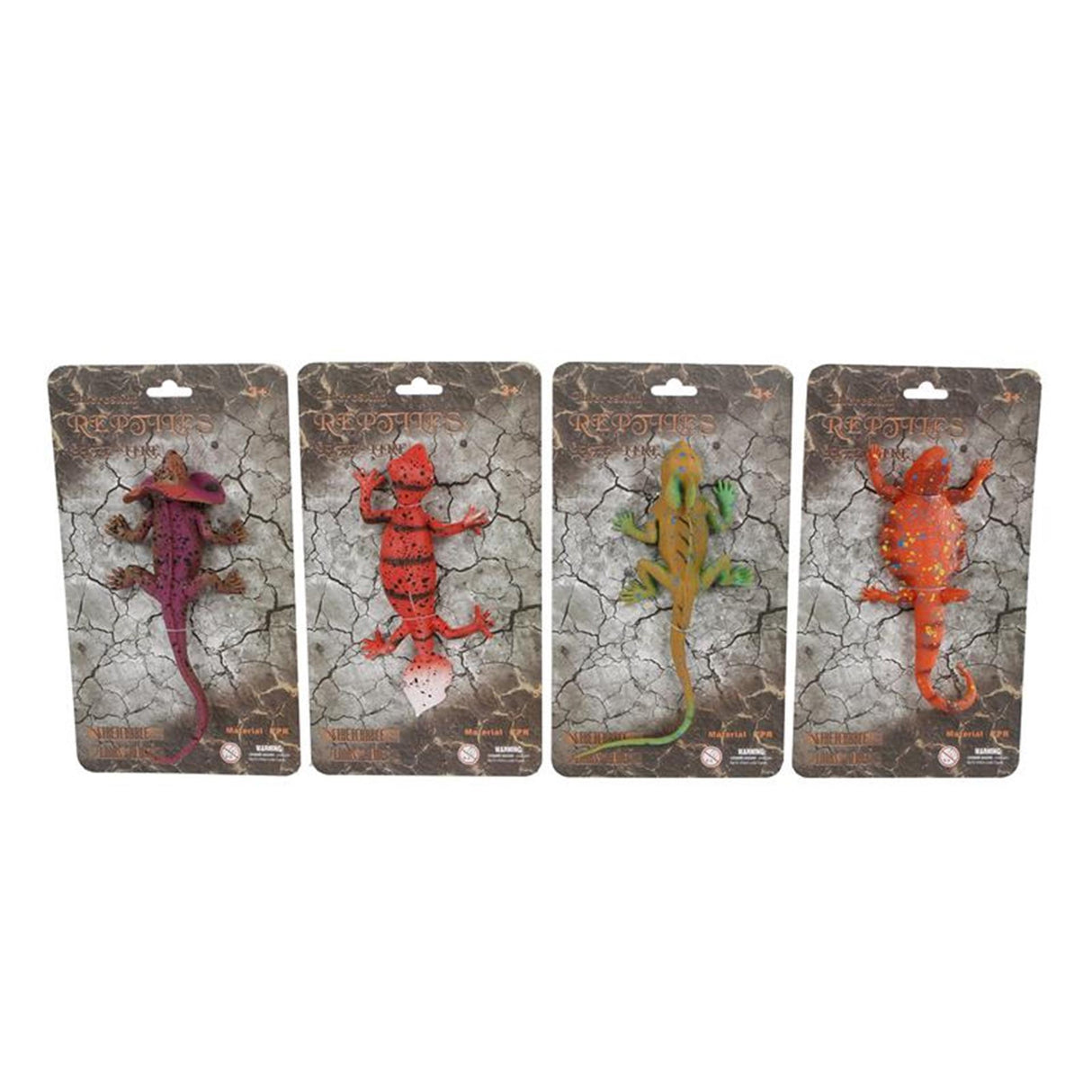 Reptile extensible Jungle expédition sur carte 18-23cm