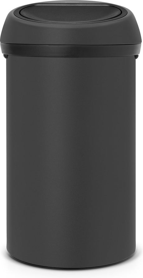Poubelle Brabantia Touch Bin - 60 litres - gris minéral infini
